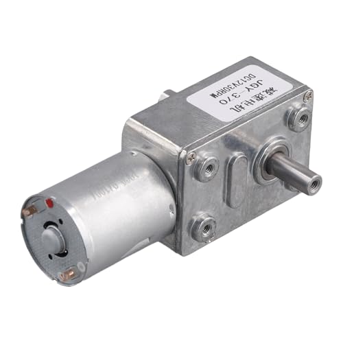 GIWFBQTR JGY370 Gleichstrommotor 12V 30 Min, Getriebemotor mit Hoher Drehmomentturbo-Wurmübersetzung von GIWFBQTR