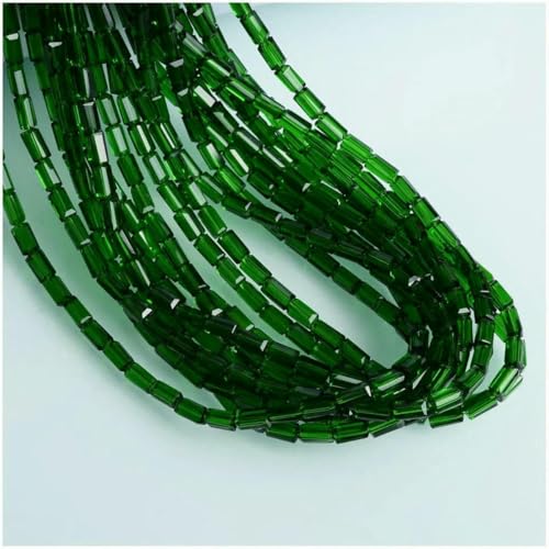 2 x 4,0 mm österreichische quaderförmige Kristallperlen, transparent, quadratisch, facettiertes Glas, lose Abstandsperlen zur Schmuckherstellung, Halsketten, Armbänder, SJCF001- 2 x 4,0 mm österreichische quaderförmige Kristallperlen, transparent, quadratisch, facettiertes Glas, lose Abstandsperlen zur Schmuckherstellung, Halsketten, Armbänder, SJCF001- von GJUYTD