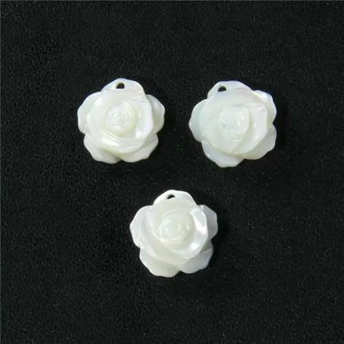 Muschel-Charms, natürlich geschnitzte Perlmutt-Blumenmuschel-Anhänger, Perlen für DIY-Halsketten, Schmuckherstellung, 26, eine Seite rosa, 2 Stück Muschel-Charms, natürlich geschnitzte Perlmutt-Blumenmuschel-Anhänger, Perlen für DIY-Halsketten, Schmuckherstellung, 26, eine Seite rosa, 2 Stück von GJUYTD