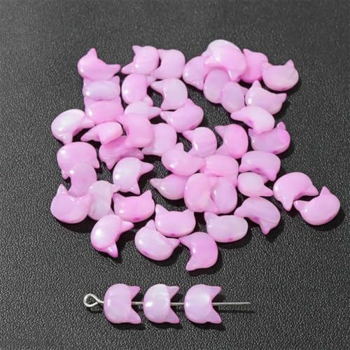 Niedliche Kaninchen-Muschelperlen, Katzen-Charms, bunte natürliche Perlmutt-Muschel, lose Perlen zur Schmuckherstellung, DIY-Halskette, Armband, 22 Katze, 10 x 8, 5 Stück Niedliche Kaninchen-Muschelperlen, Katzen-Charms, bunte natürliche Perlmutt-Muschel, lose Perlen zur Schmuckherstellung, DIY-Halskette, Armband, 22 Katze, 10 x 8, 5 Stück von GJUYTD