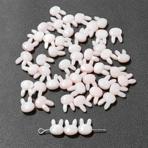 Niedliche Kaninchen-Muschelperlen, Katzen-Charms, bunte natürliche Perlmutt-Muschel, lose Perlen zur Schmuckherstellung, DIY-Halskette, Armband, 9 Kaninchen, 8 x 10, 10 Stück Niedliche Kaninchen-Muschelperlen, Katzen-Charms, bunte natürliche Perlmutt-Muschel, lose Perlen zur Schmuckherstellung, DIY-Halskette, Armband, 9 Kaninchen, 8 x 10, 10 Stück von GJUYTD