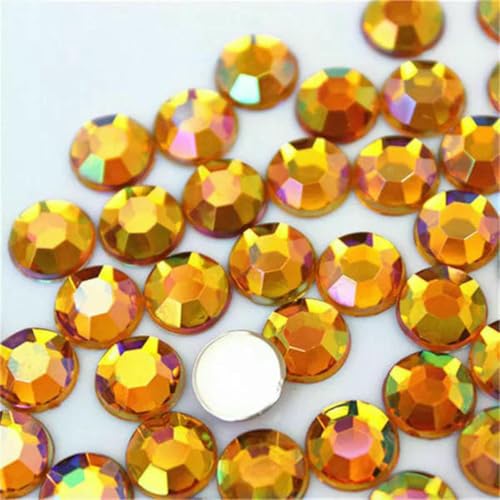 100 Stück 8 mm AB Bunte flache Rückseite runde Steine und Kristalle Acryl-Strass-Applikation DIY Kleidungsdekoration ZZ759-Gelb AB-8 mm-100 Stück 100 Stück 8 mm AB Bunte flache Rückseite runde Steine und Kristalle Acryl-Strass-Applikation DIY Kleidungsdekoration ZZ759-Gelb AB-8 mm-100 Stück von GJUYTI