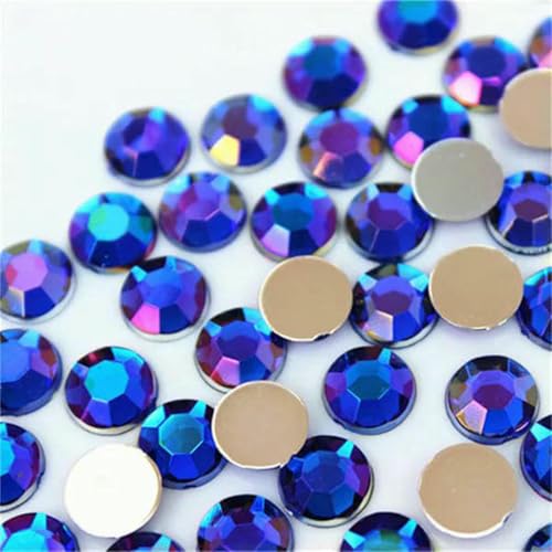 100 Stück 8 mm AB Bunte flache Rückseite runde Steine und Kristalle Acryl Strass Applikation DIY Kleidungsdekoration ZZ759-Saphirblau AB-8mm-100 Stück 100 Stück 8 mm AB Bunte flache Rückseite runde Steine und Kristalle Acryl Strass Applikation DIY Kleidungsdekoration ZZ759-Saphirblau AB-8mm-100 Stück von GJUYTI