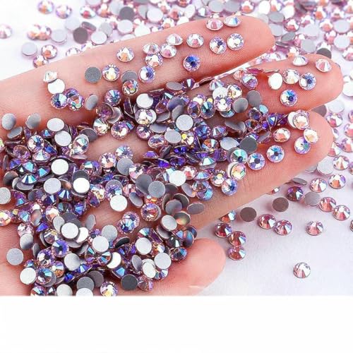 Roter Siam SS4-SS30 Nicht Hotfix-Strassstein, flache Rückseite, Glitzer-Kristall-Strass, zum Aufkleben auf Stein-Strasssteine, Nagelkunst-Dekorationen, Kleidungsstück-Hellrosa AB-SS30-288 Stück Roter Siam SS4-SS30 Nicht Hotfix-Strassstein, flache Rückseite, Glitzer-Kristall-Strass, zum Aufkleben auf Stein-Strasssteine, Nagelkunst-Dekorationen, Kleidungsstück-Hellrosa AB-SS30-288 Stück von GJUYTI