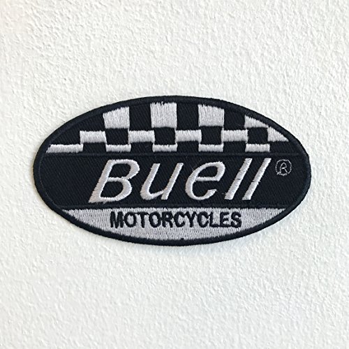 Buell Motorcycles Motorsports Racing Biker Abzeichen Bügelbild bestickt von GK