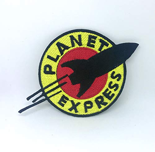 Futurama Planet Express Ship Crew Logo zum Aufbügeln von GK