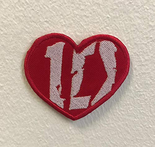 One Direction 1D Art Abzeichen Patches zum Aufbügeln oder Aufnähen, bestickt von GK