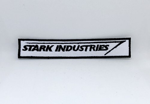 Stark Industries Iron Man Bügelbild bestickt von GK