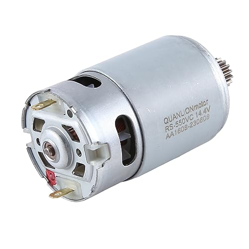 GKKICO RS550 Motor 15 Zähne Getriebemotor Elektrischer Sägemotor für Mini Säbelsäge 14,4V 29800RPM von GKKICO