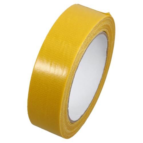 GLEAVI 1 Rolle Doppelseitiges Klebeband Gewebeband Bastelband Hochleistungs-klebeband Teppich Reparaturband Klebebänder Stoffband Klebeband Zum Basteln Ballaststoff Yellow von GLEAVI