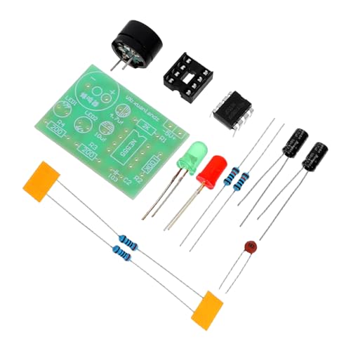 GLEAVI 1 Satz Elektronischer Bausatz Elektronischer Komponentensatz Elektronik-lernset Diy-lötübungsset Elektronikbausatz Selber Machen Epoxidharz 3st von GLEAVI