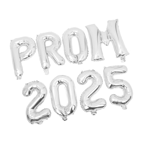 GLEAVI 1 Set Abschlussballon Glänzend Für Festivals Feiern High School College Abschluss Happy Graduation Decor 2025 Party Dekorationen Nummernlink Grand Silber Aluminiumfolie GLEAVI 1 Set Abschlussballon Glänzend Für Festivals Feiern High School College Abschluss Happy Graduation Decor 2025 Party Dekorationen Nummernlink Grand Silber Aluminiumfolie von GLEAVI