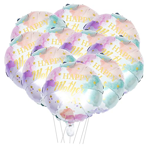 GLEAVI 10 Stück Folienballons Dekoration Rosa Muttertagsballons Party Für Luftballons Folienballon Zum Muttertag Glücklicher Muttertagsballon Mama-ballon Aluminiumfolie GLEAVI 10 Stück Folienballons Dekoration Rosa Muttertagsballons Party Für Luftballons Folienballon Zum Muttertag Glücklicher Muttertagsballon Mama-ballon Aluminiumfolie von GLEAVI