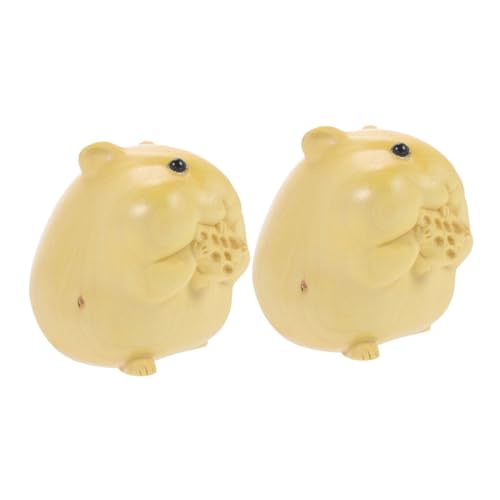GLEAVI 2 Stück Kleine Tierornamente Aus Holz Tierfigur Aus Holz Tierstatue Handgemachtes Tierornament Holztierfiguren Mini-Hamster- Niedliche Hamsterverzierung Hölzern GLEAVI 2 Stück Kleine Tierornamente Aus Holz Tierfigur Aus Holz Tierstatue Handgemachtes Tierornament Holztierfiguren Mini-Hamster- Niedliche Hamsterverzierung Hölzern von GLEAVI