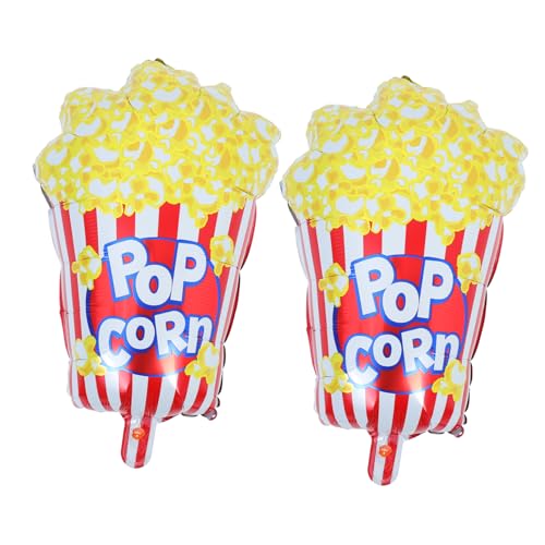 GLEAVI 2 Stück Popcorn Ballons Mit Filmthema Ballons Für Filmgeburtstagspartys Filmballons Popcorn Dekorationen Folienballons Themenparty Dekorationen Filmabend Zubehör GLEAVI 2 Stück Popcorn Ballons Mit Filmthema Ballons Für Filmgeburtstagspartys Filmballons Popcorn Dekorationen Folienballons Themenparty Dekorationen Filmabend Zubehör von GLEAVI