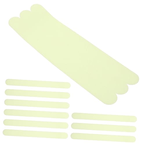 GLEAVI 24pcs Anti Rutsch Streifen: Fluoreszierende Anti Rutsch Streifen Anti-Rutsch Streifen für Dusche-n Nachleuchtendes Klebebandrutsch Geeignet Schwimmbäder Badewannen Treppen(20 * 2CM) von GLEAVI