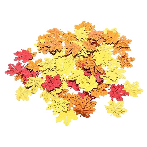 GLEAVI 2Satz Ahornblatt Konfetti Thanksgiving Dekoration Glitzer Pailletten Für Party Design Für Hochzeiten Und Feiern Pro Farbenfrohe Tischdekoration GLEAVI 2Satz Ahornblatt Konfetti Thanksgiving Dekoration Glitzer Pailletten Für Party Design Für Hochzeiten Und Feiern Pro Farbenfrohe Tischdekoration von GLEAVI