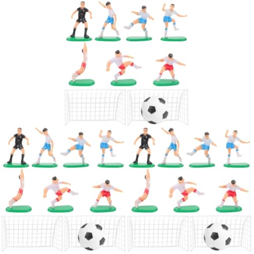 GLEAVI 3 Sätze Dekoration Der Fußballmannschaft Dekorationen Tonhöhe Fußballdekoration Für Kuchen Fußball-geburtstagskuchendekoration Fußball-kuchen-dekoration Thematisiert Topper Pvc GLEAVI 3 Sätze Dekoration Der Fußballmannschaft Dekorationen Tonhöhe Fußballdekoration Für Kuchen Fußball-geburtstagskuchendekoration Fußball-kuchen-dekoration Thematisiert Topper Pvc von GLEAVI