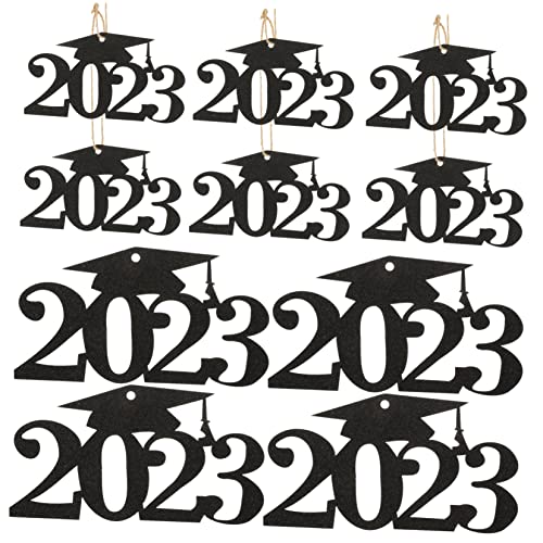 GLEAVI 30 Stück 2023 Abschlussgeschenkschilder Dekorationen Abschluss-Tag-Flaschendekor 18. Graduierungsbevorzugungs-Tags Requisite für die Abschlussfeier Papier Black GLEAVI 30 Stück 2023 Abschlussgeschenkschilder Dekorationen Abschluss-Tag-Flaschendekor 18. Graduierungsbevorzugungs-Tags Requisite für die Abschlussfeier Papier Black von GLEAVI