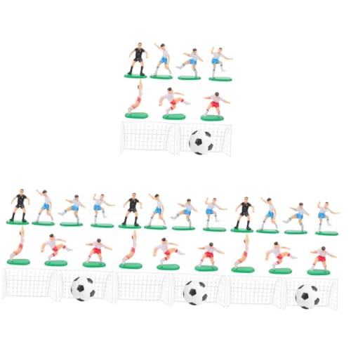 GLEAVI 4 Sätze Dekoration Der Fußballmannschaft Geburtstagstortenfußball Topper Dekorationen Sport Fußball-geburtstagskuchendekoration Fußballdekoration Für Kuchen Tonhöhe Miniatur Pvc GLEAVI 4 Sätze Dekoration Der Fußballmannschaft Geburtstagstortenfußball Topper Dekorationen Sport Fußball-geburtstagskuchendekoration Fußballdekoration Für Kuchen Tonhöhe Miniatur Pvc von GLEAVI
