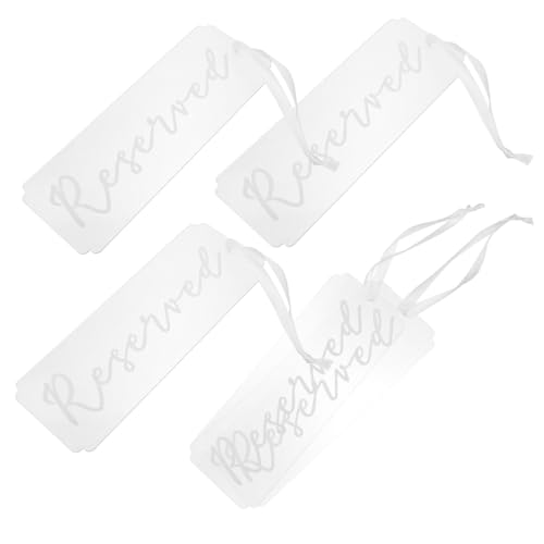 GLEAVI 5 Stück Sitzschild Für Stichworte Aufhängen Reservierter Schilder Bank Sitzplätze Reserviertes Zeichen Reserviertes Hängeschild Hängend Sitzplatzschilder Reservierte Schilder Acryl GLEAVI 5 Stück Sitzschild Für Stichworte Aufhängen Reservierter Schilder Bank Sitzplätze Reserviertes Zeichen Reserviertes Hängeschild Hängend Sitzplatzschilder Reservierte Schilder Acryl von GLEAVI