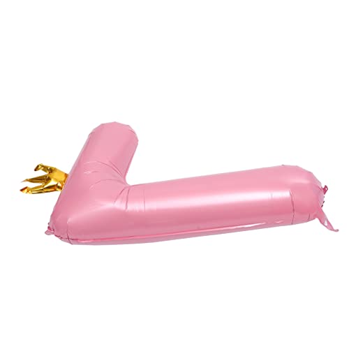 GLEAVI 7Nummer Großer Crown Folienballon Zahl Für Geburtstagsfeiern Babypartys Und Jubiläen Und Foto Requisite Für Unvergessliche Erinnerungen GLEAVI 7Nummer Großer Crown Folienballon Zahl Für Geburtstagsfeiern Babypartys Und Jubiläen Und Foto Requisite Für Unvergessliche Erinnerungen von GLEAVI