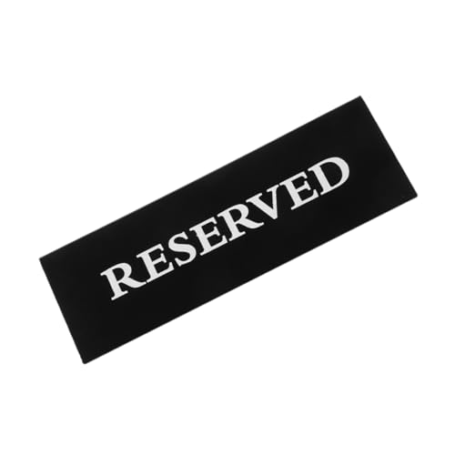 GLEAVI Dreieckige Tischschilder Für Hochzeiten Reserviert Schild Tischdekoration Für Hochzeiten Stuhlschilder Reservierte Sitzplätze Restaurant Tischschilder Hochzeitsgangschilder GLEAVI Dreieckige Tischschilder Für Hochzeiten Reserviert Schild Tischdekoration Für Hochzeiten Stuhlschilder Reservierte Sitzplätze Restaurant Tischschilder Hochzeitsgangschilder von GLEAVI