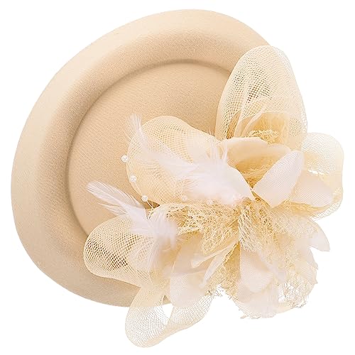GLEAVI Mesh-kopfschmuck Party Styling Mini Hüte Netz Braut Haarschmuck Hochzeit Haarklammer Klein Fascinator Für Die Haare Haarschmuck Für Frauen Tee Hut Fascinator-hut Gittergewebe Beige GLEAVI Mesh-kopfschmuck Party Styling Mini Hüte Netz Braut Haarschmuck Hochzeit Haarklammer Klein Fascinator Für Die Haare Haarschmuck Für Frauen Tee Hut Fascinator-hut Gittergewebe Beige von GLEAVI