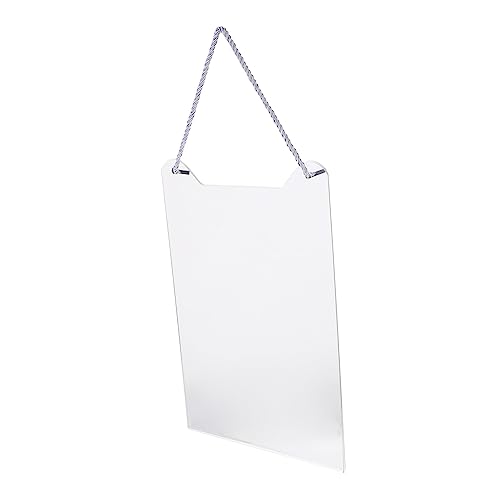 GLEAVI Preisschild Aus Acryl Regal Schilderhalter Aufkleber Schilder Für Geschäfte Displayhalter Stand Etikett Karte Posterhalter Zum Aufhängen Einzelhandel Platte Plakatband Inhaber von GLEAVI