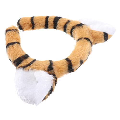 GLEAVI Tigerohren-Stirnband Tierohr-Haarband Haar-Accessoire-Kostüm Für Halloween-Weihnachtsparty – von GLEAVI