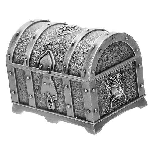 GLEAVI Vintage Schmuckschatulle aus Metall Retro Schmuckaufbewahrung für Ringe Ketten Ohrringe Aufbewahrungsbox im Europäischen Stil für Schlafzimmer Wohnzimmer und Bad GLEAVI Vintage Schmuckschatulle aus Metall Retro Schmuckaufbewahrung für Ringe Ketten Ohrringe Aufbewahrungsbox im Europäischen Stil für Schlafzimmer Wohnzimmer und Bad von GLEAVI