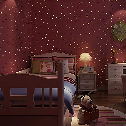 Echt Tiny Mini 3D Gewölbt Glühen im Dunkeln Sterne, 826 Stk Glühende Punkte und Sternchen, Klebende Glühende Sterne für Kinder, Schlafzimmer, strahlende Sterne Aufkleber, einen Sternenhimmel Schaffen von GLOCARNIVAL