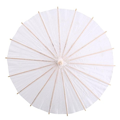 GLOGLOW Japanischer Chinesischer Regenschirm, Handarbeit Glänzender Papier Regenschirm, Papier Dekorative Regenschirm Party Decor Foto Cosplay Prop von GLOGLOW