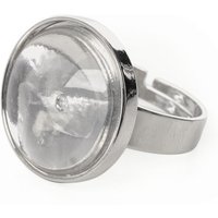 Cabochon-Ring - Rund von Silber