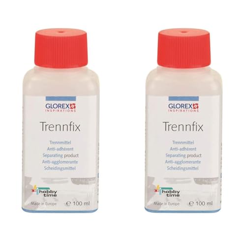 GLOREX 6 2135 00 - Trennfix, 100 ml, universelles Trennmittel, zum Schutz von Gießformen und Originalmodellen (Packung mit 2) von GLOREX