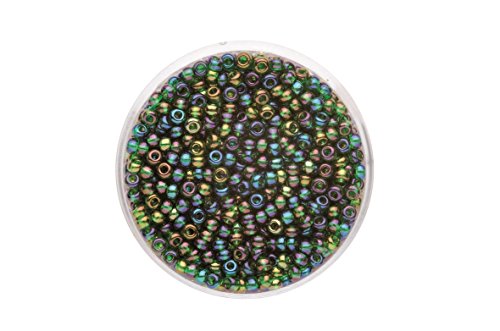 GLOREX 6 5126 011 Rocailles 2,6 mm,17 g, Glas, Mehrfarbig, 4.3 x 4.3 x 1.7 cm von GLOREX