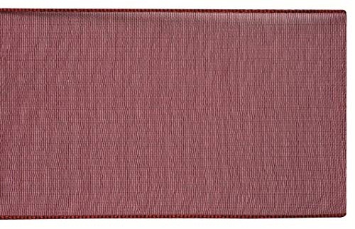 GLOREX Band, Organza, Bordeaux, 8.5 x 8.5 x 105 cm von GLOREX