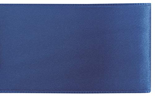 GLOREX Band, Satin, Blau, 8 x 8 x 0.8 cm von GLOREX