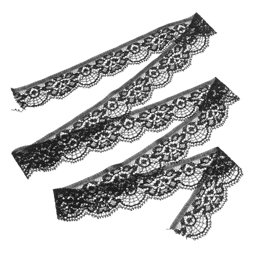 GLSTOY 1 Rolle Spitzenband: Dehnbarer Spitzenbesatz, breiter, bestickter Nähstoff mit Blumenmuster – zum Nähen von BHs, Dessous, Unterwäsche, Basteln und Heimwerken, 2,5 cm GLSTOY 1 Rolle Spitzenband: Dehnbarer Spitzenbesatz, breiter, bestickter Nähstoff mit Blumenmuster – zum Nähen von BHs, Dessous, Unterwäsche, Basteln und Heimwerken, 2,5 cm von GLSTOY