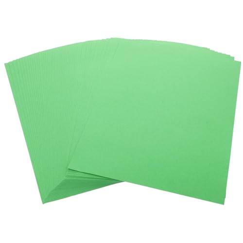 GLSTOY 100St handgemachte Marmelade DIY liefert papier schneiden selber machen doppelseitiges Papier papierschere pauspapier farbiges Baupapier Faltpapier selber machen Papierstau Green von GLSTOY