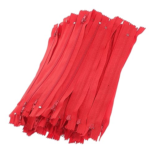 GLSTOY 100pcs Nylon Reißverschlüsse, Die Unsichtbare Reißverschlüsse Nähen von GLSTOY