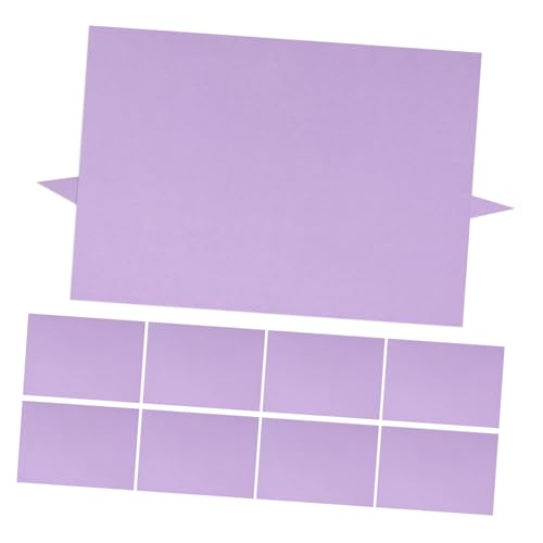 GLSTOY 10st Kartenvorrat Dekorativer Karton Farbiger Halloween-karton Karton Weihnachten Buntes Kartenmaterial Karton Farbig Karton Für Die Kartenherstellung Bastelkarton Violett Papier von GLSTOY