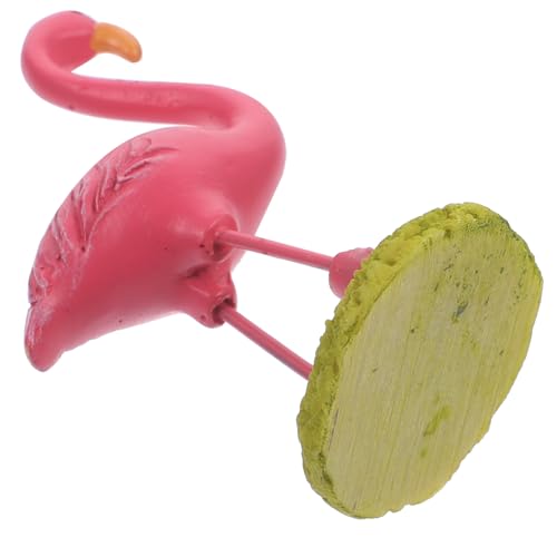 GLSTOY 1Stk Tortendeko für Schwimmbad Flamingo-Tapete essbar Mädchendekoration geburtstagsdeko kindergeburtstags dekoration hochzeitsdeko Kuchendeckel Kuchenverzierung Rosa von GLSTOY