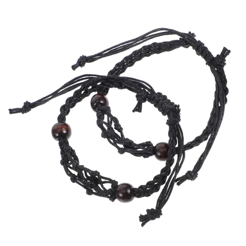 GLSTOY 2 Stück Verstellbare Geflochtene Kristallkäfig-armbandhalter, Leere Kristall-armbänder Für Diy-schmuckherstellung, Leere Kristall-armbandhalter von GLSTOY