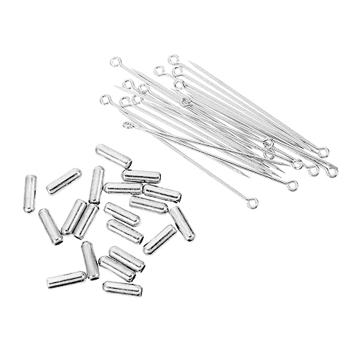 GLSTOY 20Stücke DIY Kupfer Broschen Sicherheitsnadeln Lange Stecknadeln für Schmuckzubehör Silberfarben für Hochzeitsdekorationen Kleidung und Mehr GLSTOY 20Stücke DIY Kupfer Broschen Sicherheitsnadeln Lange Stecknadeln für Schmuckzubehör Silberfarben für Hochzeitsdekorationen Kleidung und Mehr von GLSTOY