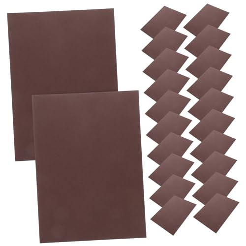 GLSTOY 30 Stk Handbemalter Karton Diy Liefert Handgeschöpftes Papier Scrapbook-papier Diy-papier A4-papierkarton Origami-materialien Farbige Karte Bastelpapier Coffee 230g Papier von GLSTOY