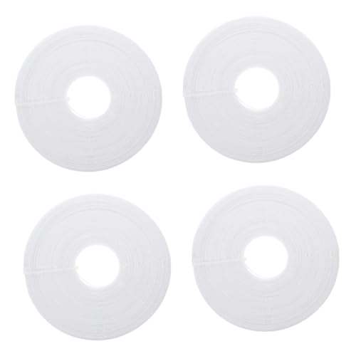 GLSTOY 4 Rollen Streifen nähen kleid polyester stäbchen nähen entbeinen Kleidung sewing accessories formelles Kleid für die Hochzeit weißes Korsett Multifunktions-Polyester-Stäbchen von GLSTOY