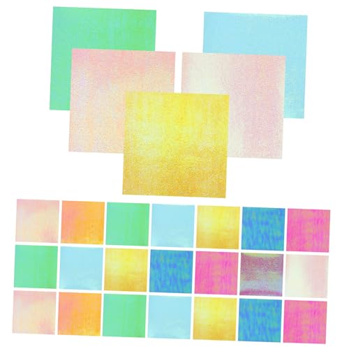 GLSTOY 50 Blatt Origami Papierschnitte Druckpapier Massen DIY Papier Zartes Malpapier Faltpapier Ornament Origami Papier DIY Bastelpapier Verdicktes Faltpapier von GLSTOY