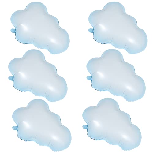 GLSTOY Wolken Folienballons Dekoration Für Geburtstagsfeiern Shower Und Hochzeiten Partyzubehör Ansprechendem Design von GLSTOY