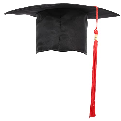 GLSTOY Absolventen Hut Abschlusshut Für Absolventen DIY Graduation Cap Aus Hochwertigem Basteltuch Verstellbar Ideal Für Abschlussfeiern Und Feierlichkeiten Elegantes Design Für Bachelor Und von GLSTOY